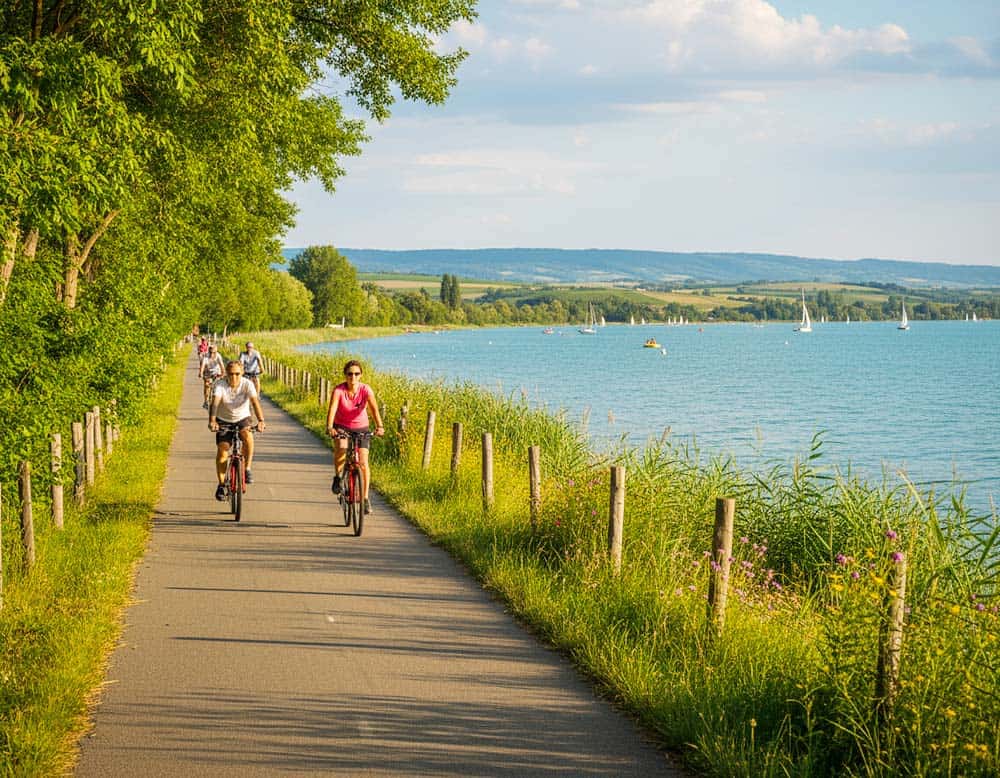 Der Balaton-Radweg Der Balaton-Radweg