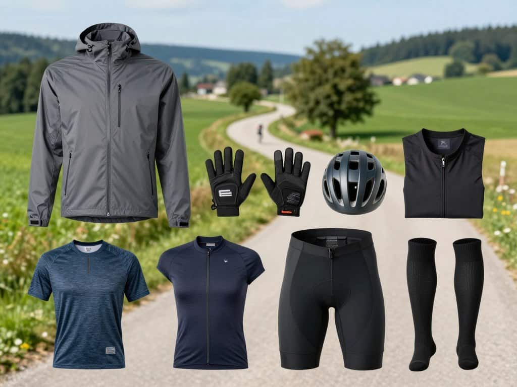 Bikepacking Packliste Kleidung