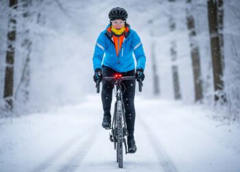 Fahrradfahren im Winter mit der richtigen Bekleidung