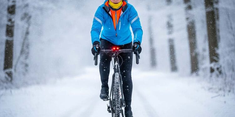 Fahrradfahren im Winter mit der richtigen Bekleidung