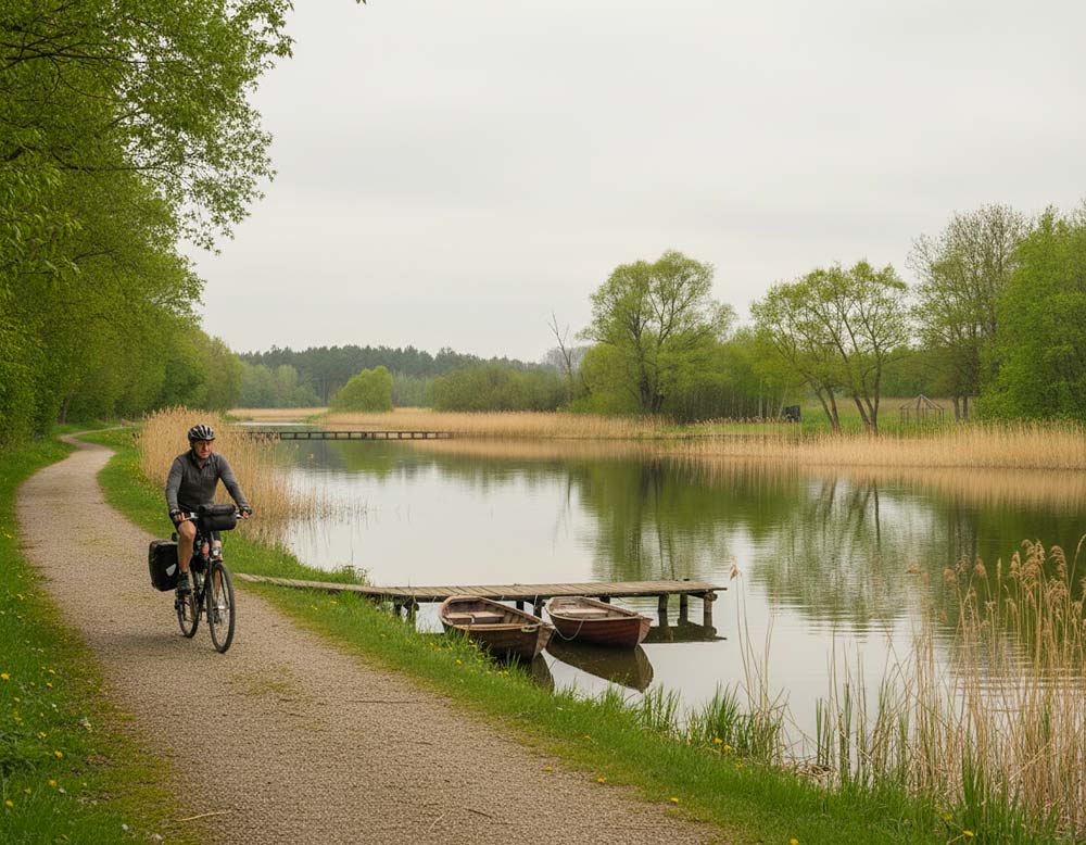 Fahrradtour am Masurischer-Kanälen Fahrradtour am Masurischer-Kanälen