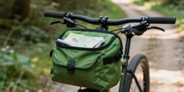 Lenkertasche am Trekkingrad funktional montieren