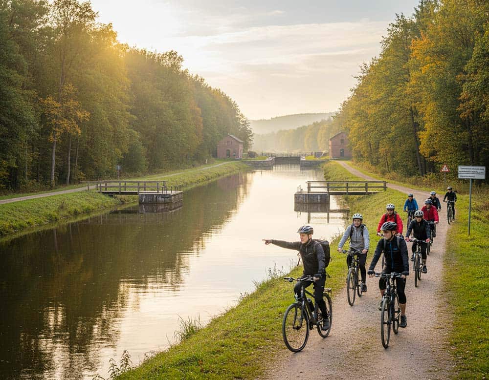 Masurische Kanal-Fahrradrundtour Masurische Kanal-Fahrradrundtour