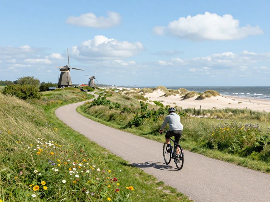 Nordseeküsten-Radweg LF1 – von Den Helder bis Sluis