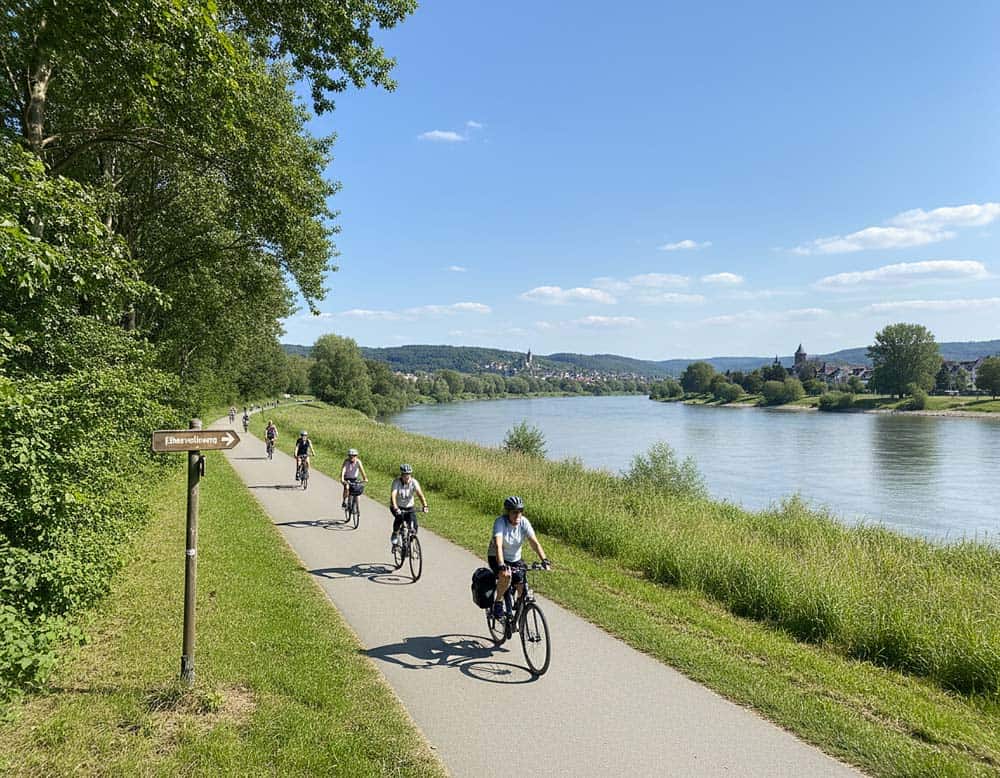 Rad Wanderwege an der Elbe in Deutschland Rad Wanderwege an der Elbe in Deutschland