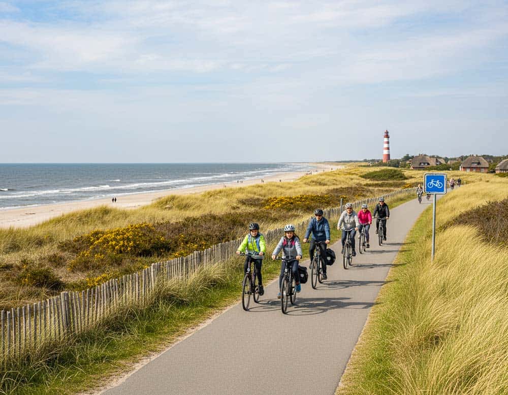 Rad Wanderwege an der Küste in Deutschland Rad Wanderwege an der Küste in Deutschland