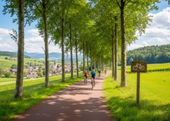 Rad Wanderwege in Deutschland