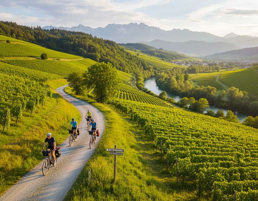 Rad Wanderwege in Süddeutschland Rad Wanderwege in Süddeutschland