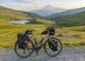 Trekkingrad für eine lange Fahrradtour