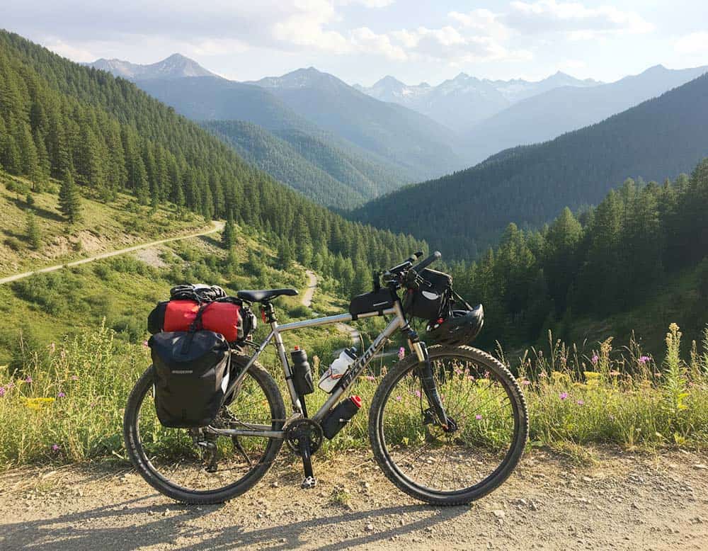Radtour mit Trekkingfahrrad