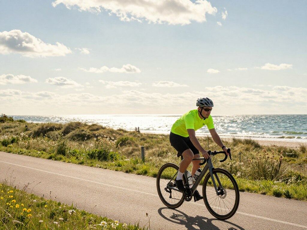Radfahrer polnische Ostseeküste – Ausrüstung und Packliste