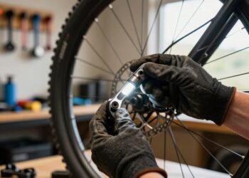 Bremsbeläge rechtzeitig prüfen beim Mountainbike