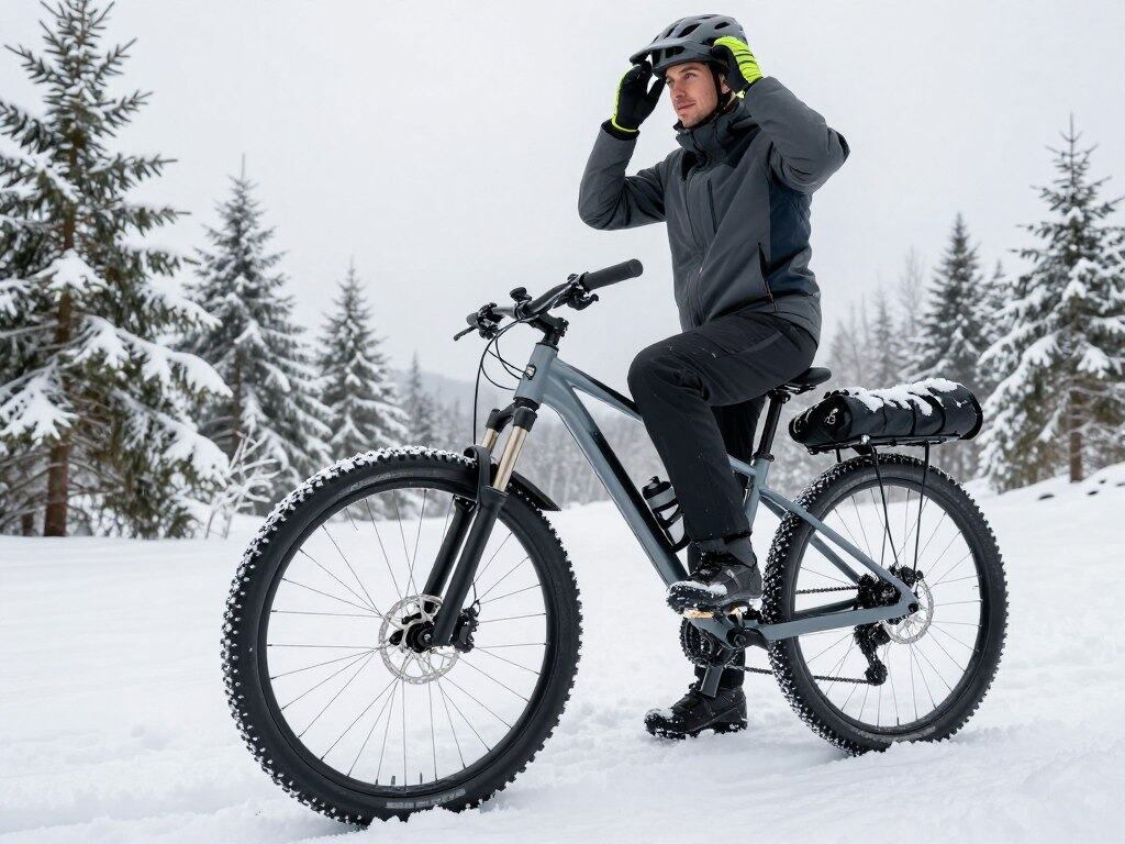 Fahrradzubehör für Wintertouren