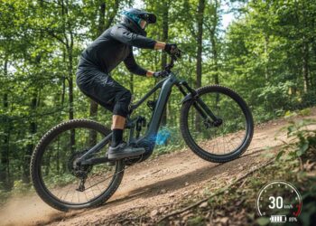 Motorunterstützung am E-MTB
