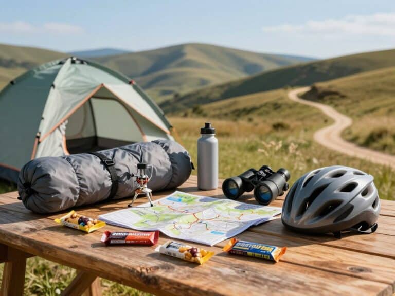 Mehr über den Artikel erfahren Packliste Fahrradtour 10 Tage: Klug packen für lange Etappen