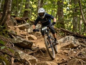 Mehr über den Artikel erfahren MTB Fahrtechnik: Grundlagen für sicheres Mountainbiken