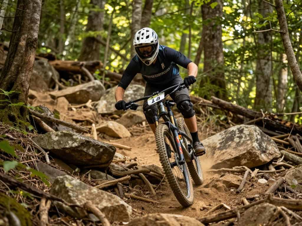 Du betrachtest gerade MTB Fahrtechnik: Grundlagen für sicheres Mountainbiken