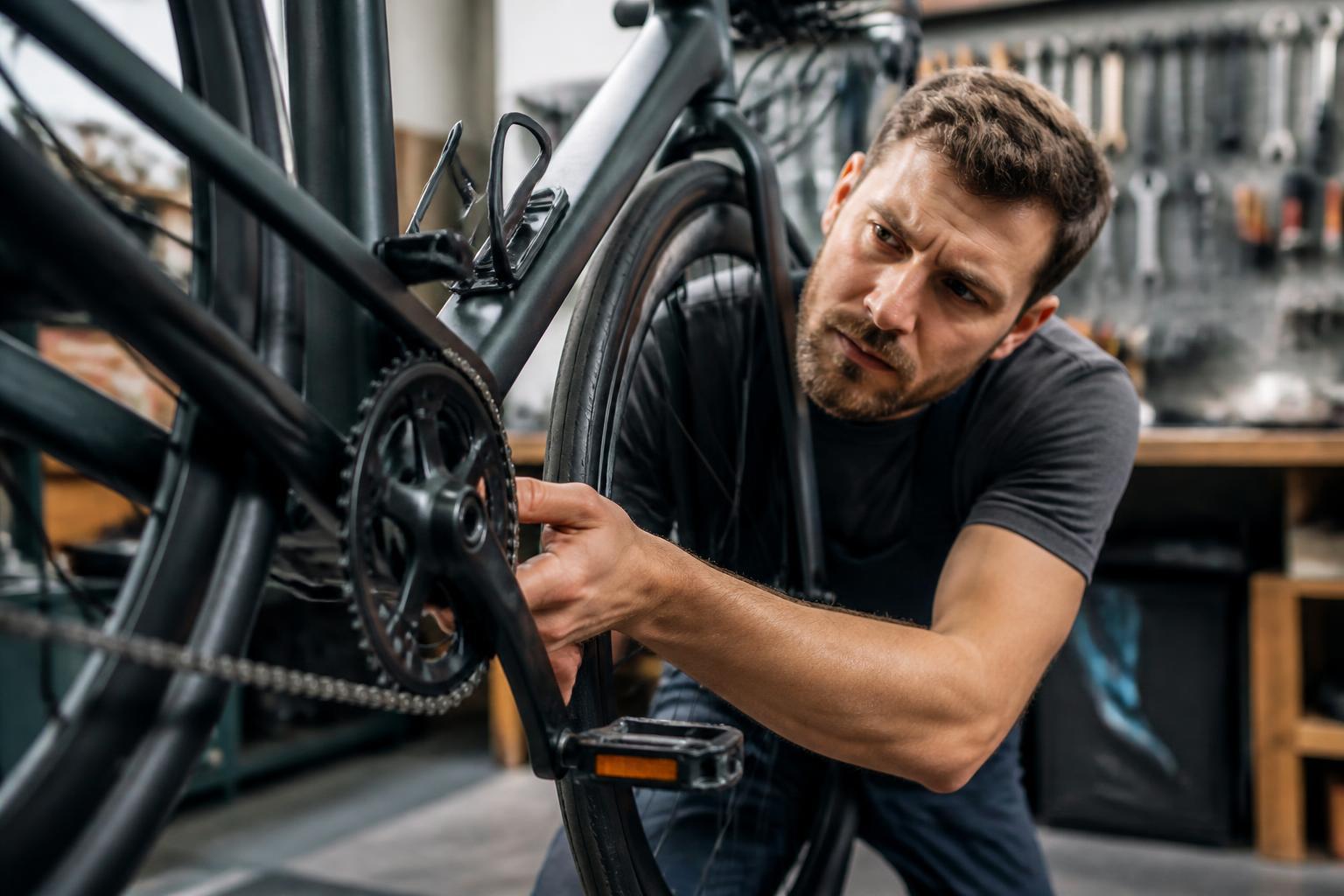 Du betrachtest gerade Fahrrad knackt beim Treten – Ursachen finden und Geräusche richtig beheben